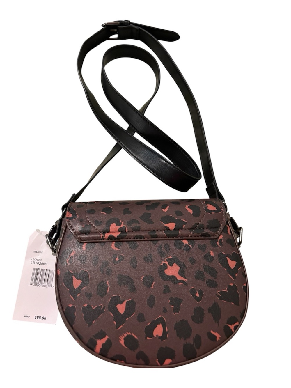 Betsey Johnson leopard print crossbody NWT - Picture 2 of 9